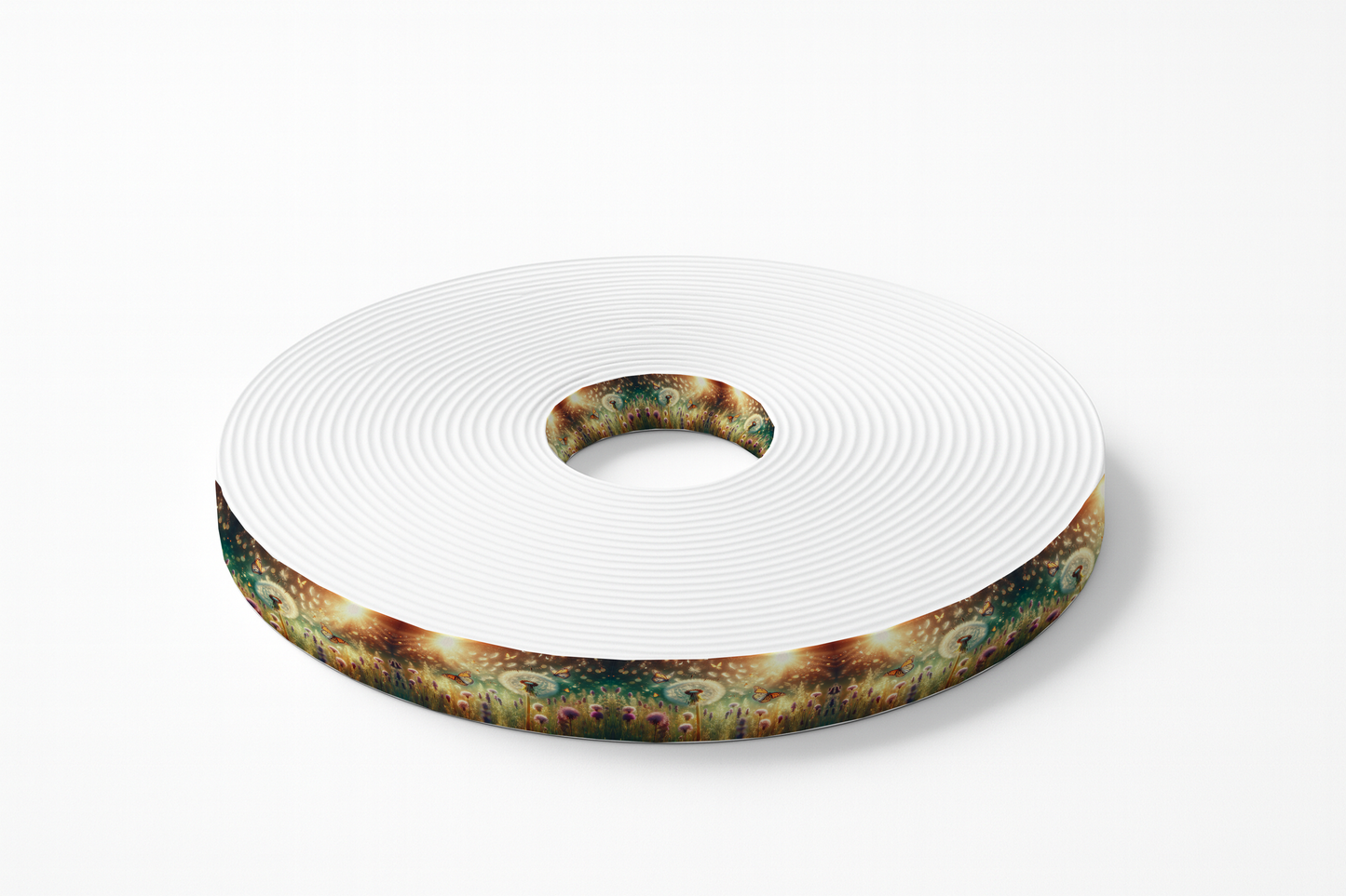 BioThane® imprimé - Papillons & Pissenlits enchantés