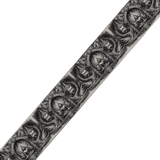 Motif BioThane® - Frise Bouddhiste Sculptée