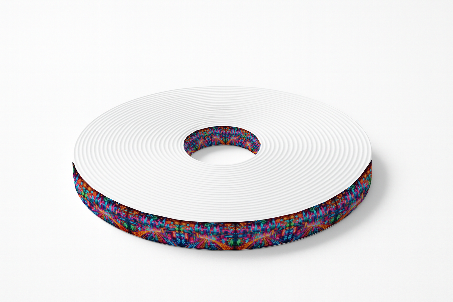 BioThane imprimé "Ville néon" — au mètre