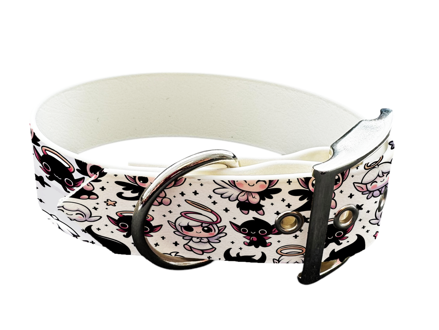 Collier large pour chien en BioThane® imprimé – Collection Halloween– 25mm