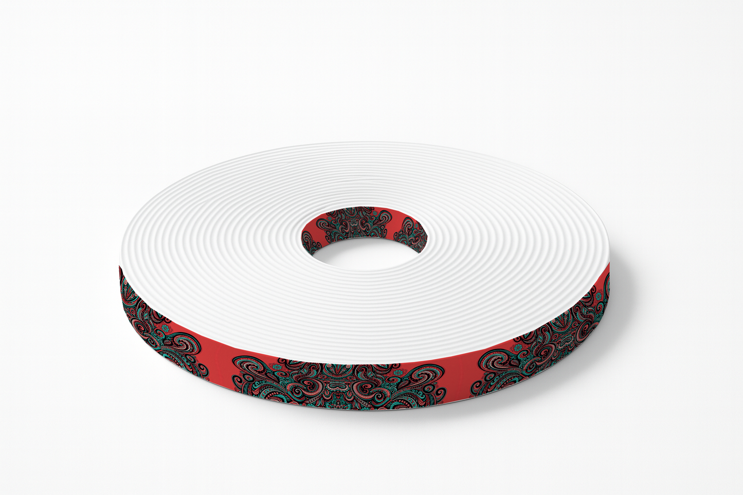 BioThane®  imprimé motif tribal ornemental rouge