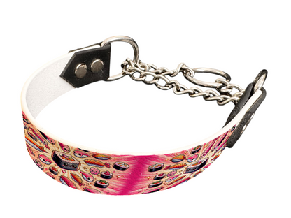 Martingale pour chien en BioThane® imprimé – Collection gourmandise – 25mm