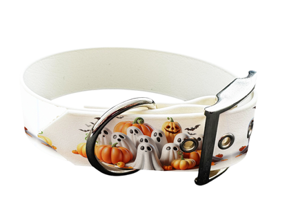 Collier large pour chien en BioThane® imprimé – Collection Halloween– 25mm