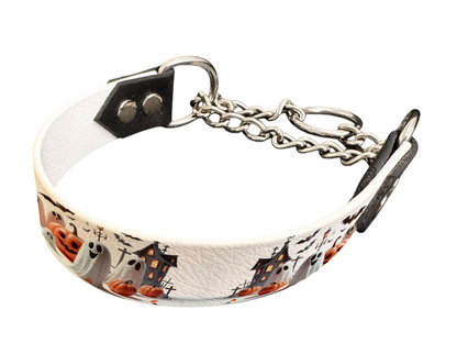Martingale pour chien en BioThane® imprimé – Collection Halloween– 25mm