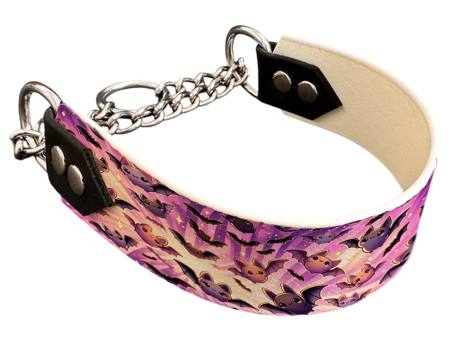 Martingale pour chien en BioThane® imprimé – Collection Halloween– 38mm