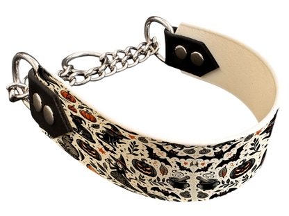 Martingale pour chien en BioThane® imprimé – Collection Halloween– 38mm