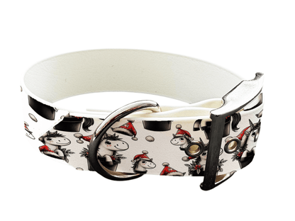 Collier pour chien en BioThane® imprimé – Collection Noël– 38mm