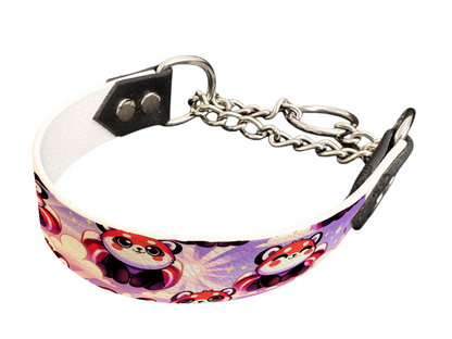 Martingale pour chien en BioThane® imprimé – Collection animaux pop/kawaii – 25mm