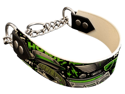 Martingale pour chien en BioThane® imprimé – Collection pop art– 38mm