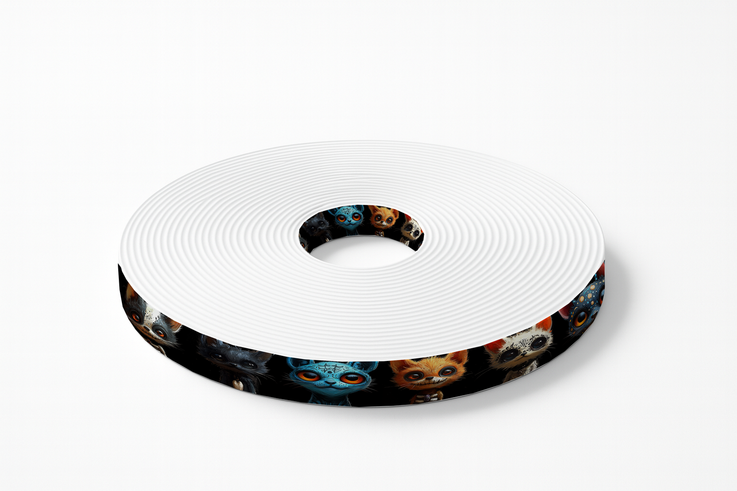 Chats cartoon style Dia de los Muertos