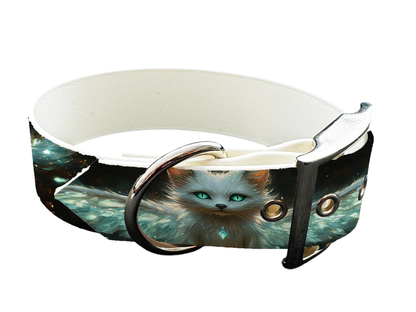 Collier large pour chien en BioThane® imprimé – Collection monstres et créatures imaginaires– 25mm