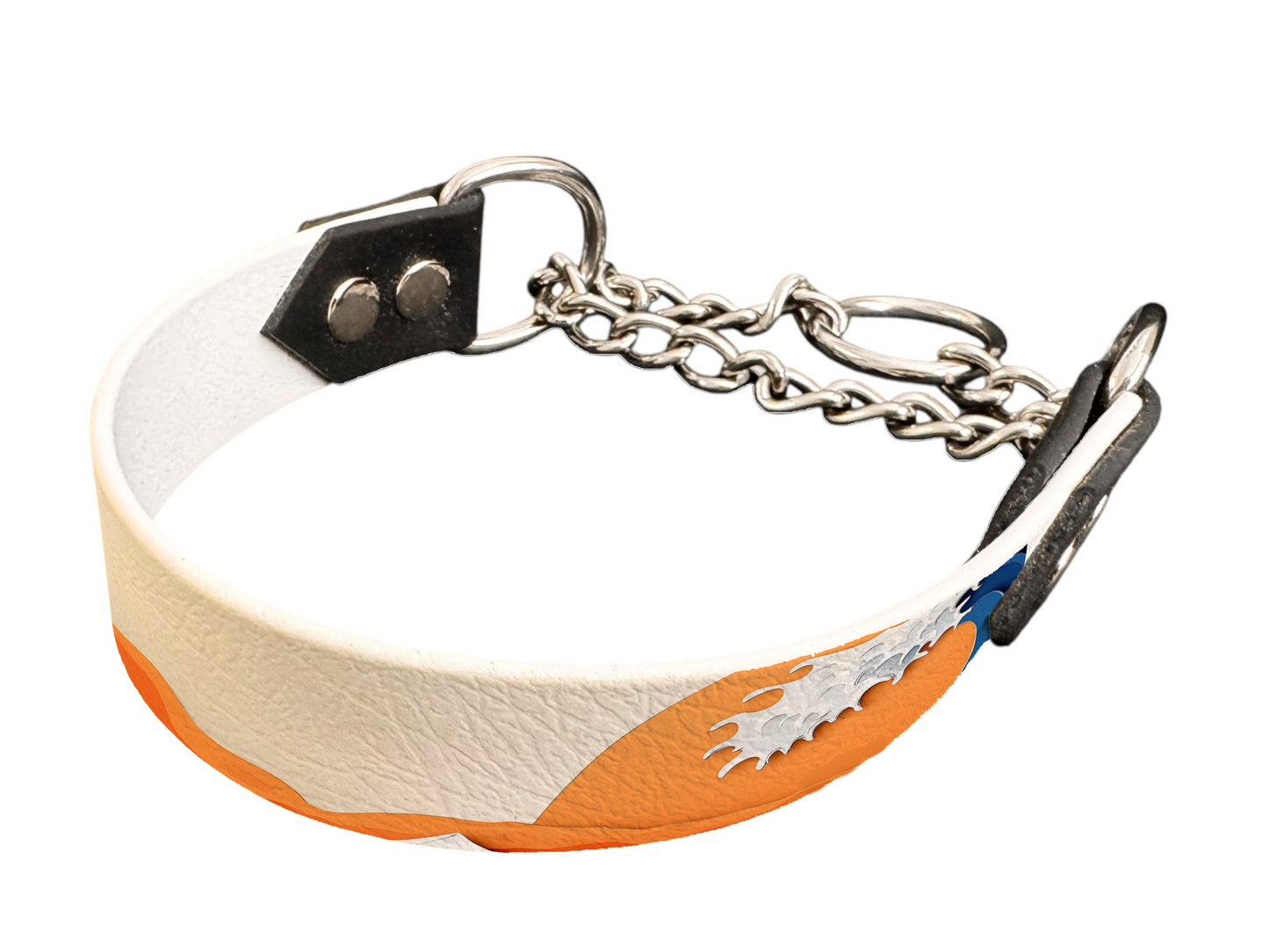 Martingale pour chien en BioThane® imprimé – Collection paysage– 25mm