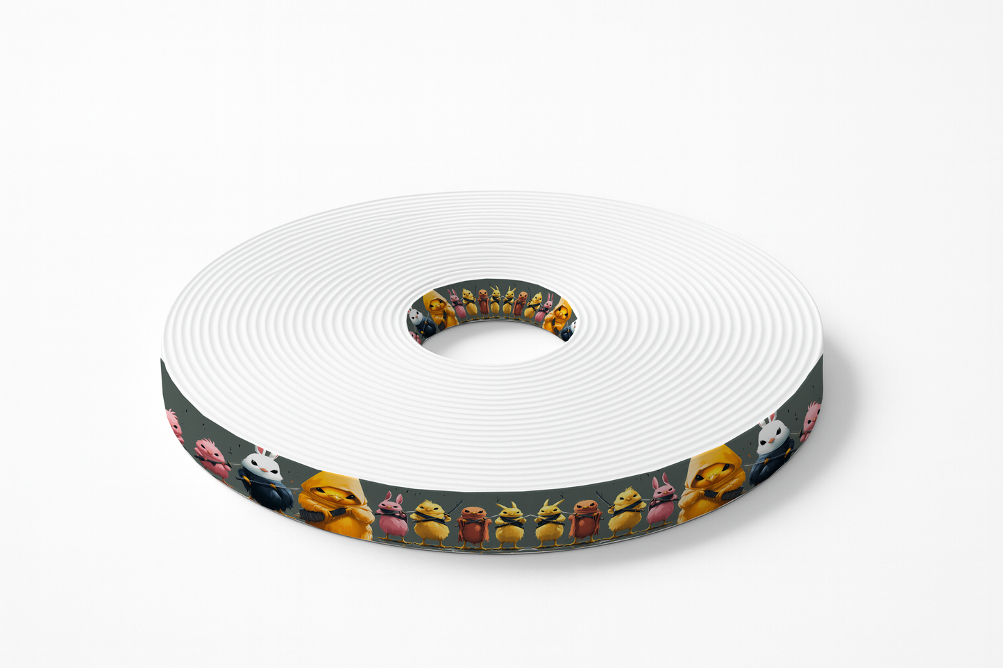 BioThane® imprimé - Pandas roux mignons dans la jungle