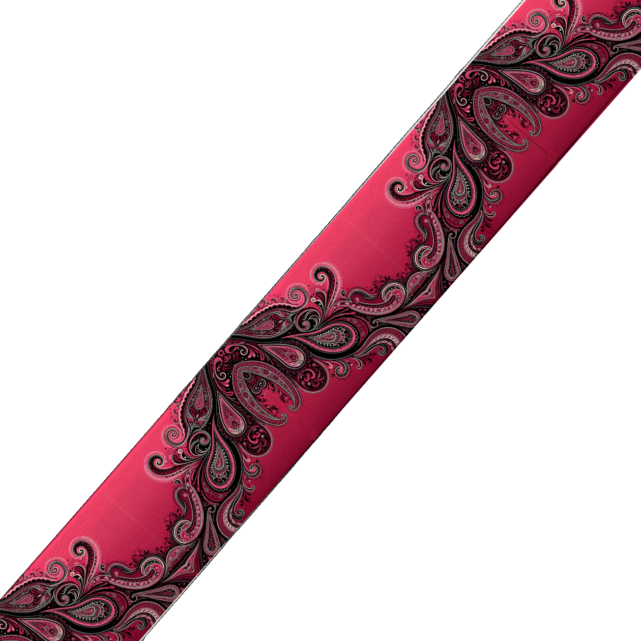 Collier large pour chien en BioThane® imprimé – Collection abstrait – 38mm