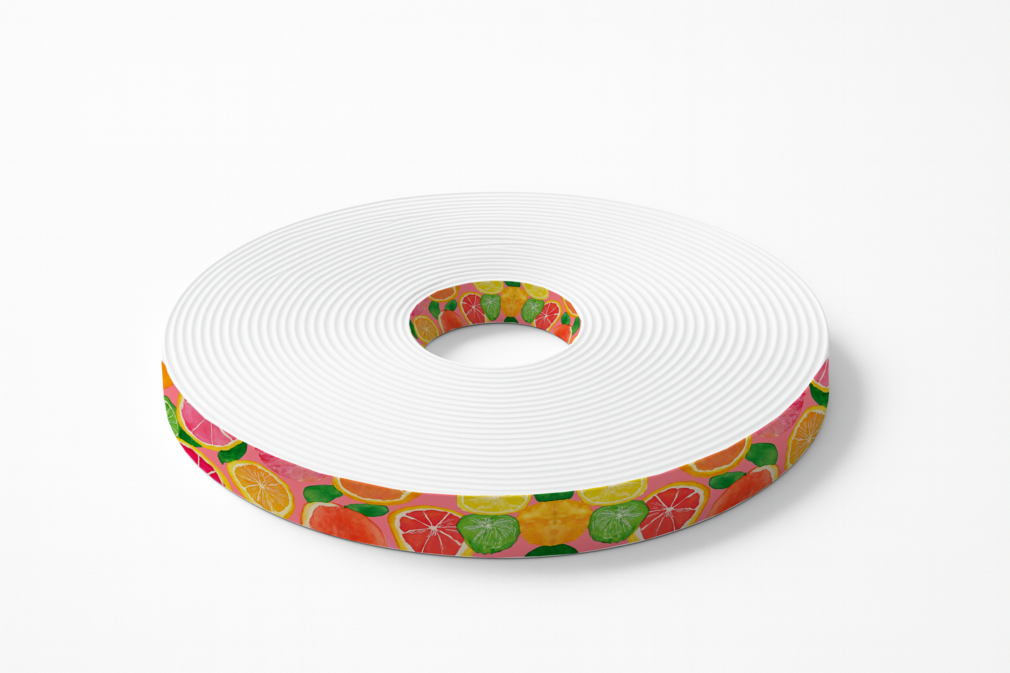 BioThane imprimé - Agrumes pastel acidulés