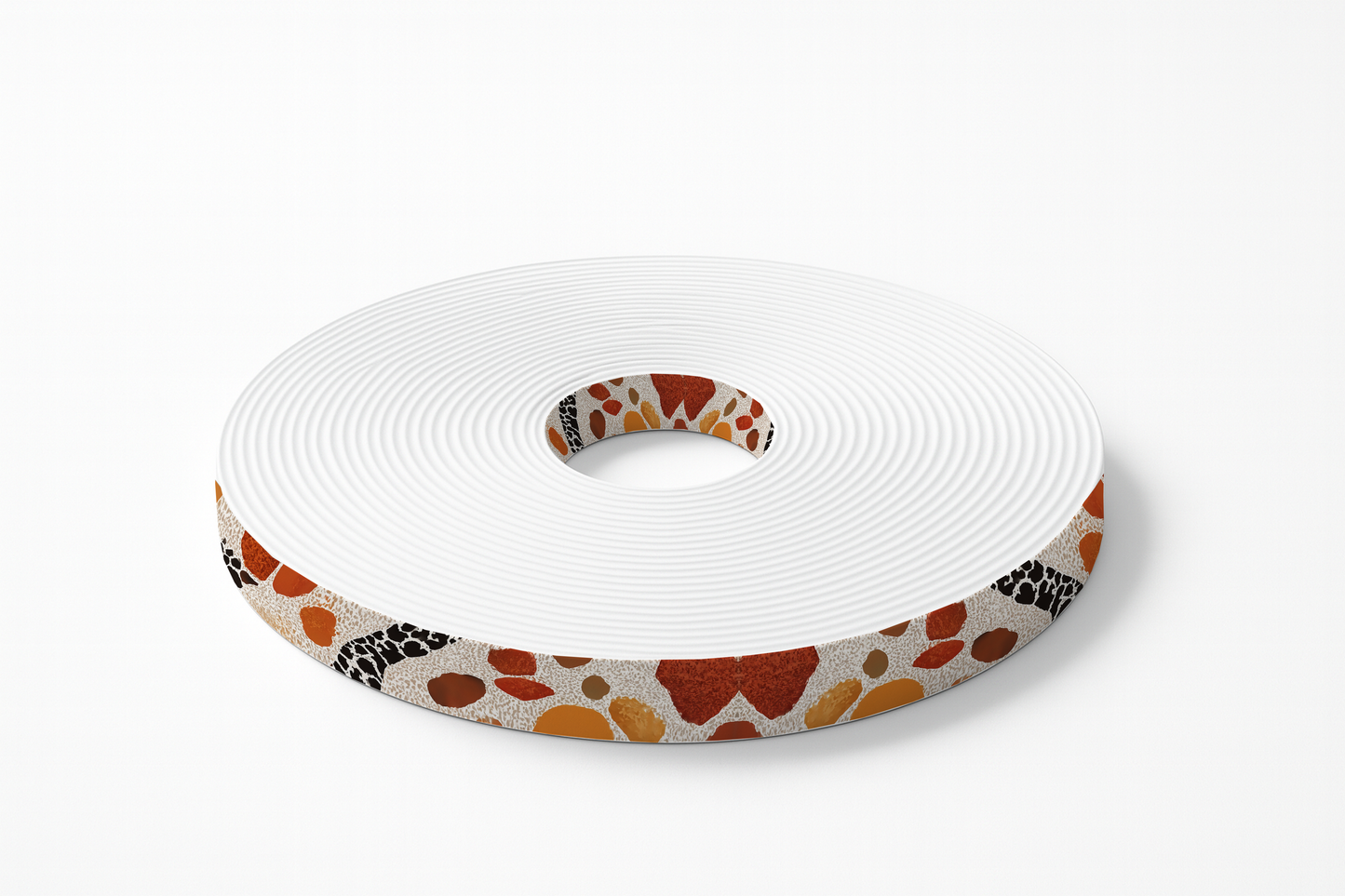 BioThane imprimé – Fourrure fauve tachetée multicolore