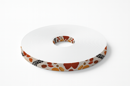 BioThane imprimé – Fourrure fauve tachetée multicolore