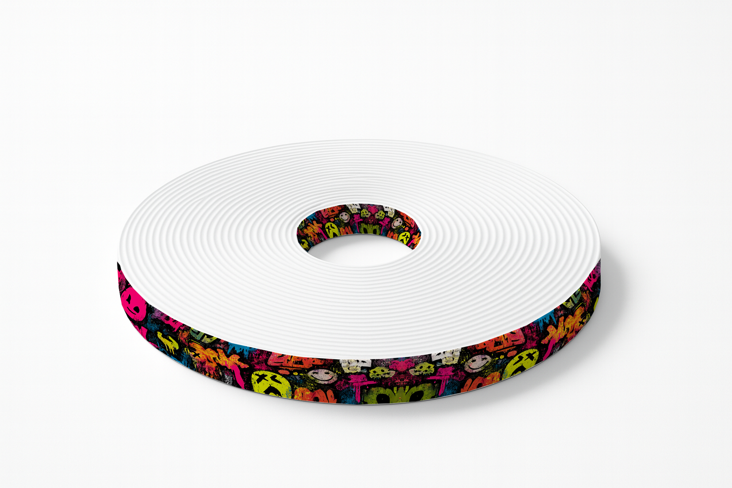 BioThane® imprimé - Smileys Graffiti