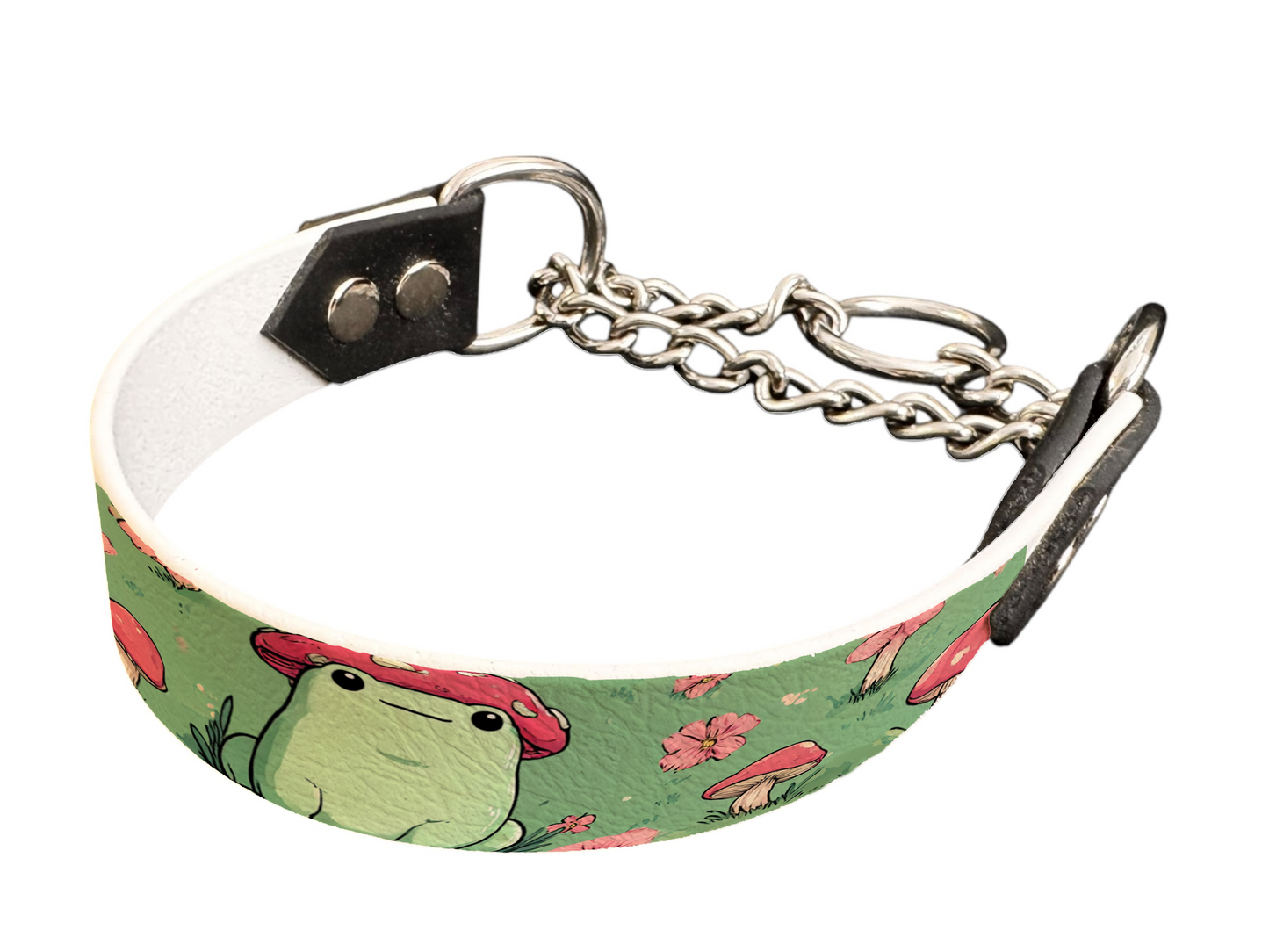 martingale pour chien en BioThane® imprimé – Collection monstres et créatures imaginaires– 25mm