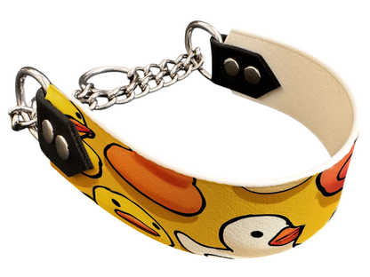Martingale pour chien en BioThane® imprimé – Collection animaux pop/kawaii – 38mm