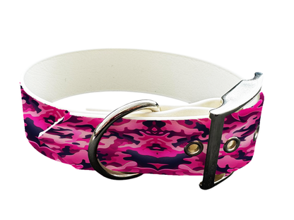 Collier  large pour chien en BioThane® imprimé – Collection camouflage– 19mm