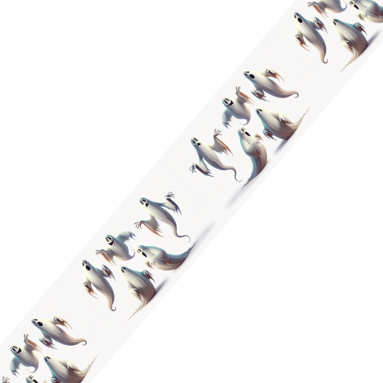 Collier double large pour chien en BioThane® imprimé – Collection Halloween– 38/25 mm