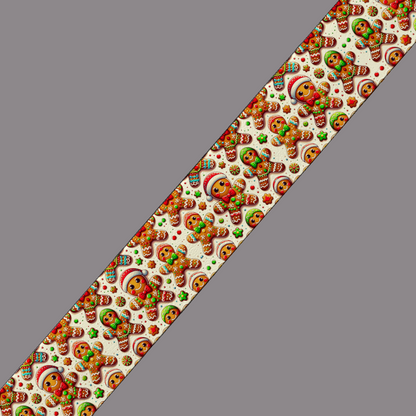 BioThane imprimé – Motif Pain d’Épices Festif