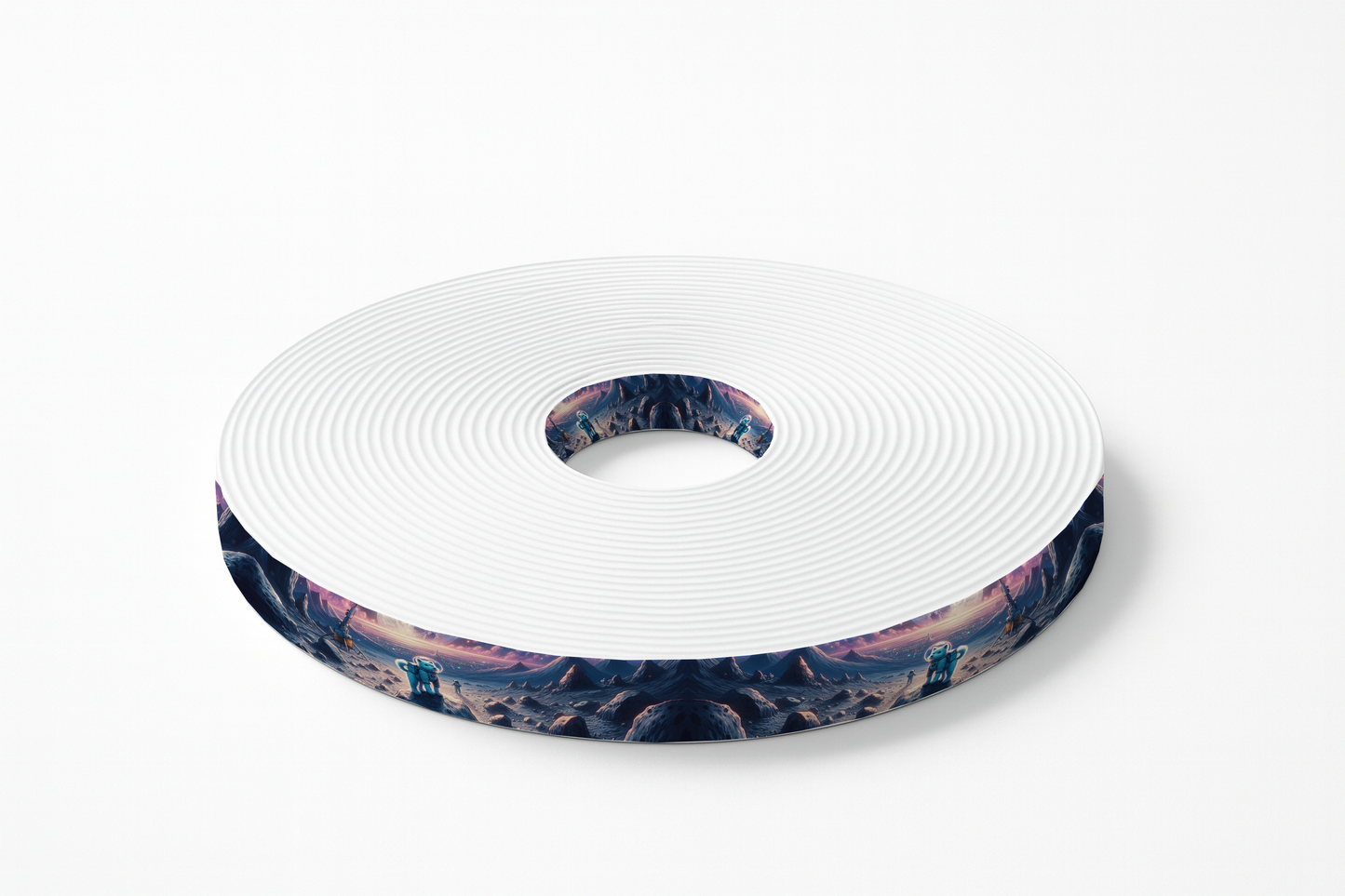 BioThane imprimé Exploration Galactique – au mètre