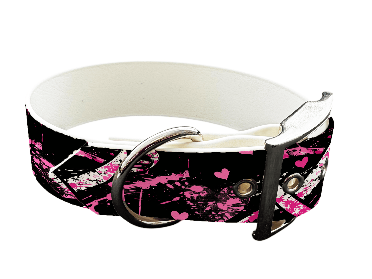 Collier pour chien en BioThane® imprimé – Collection abstrait – 19mm