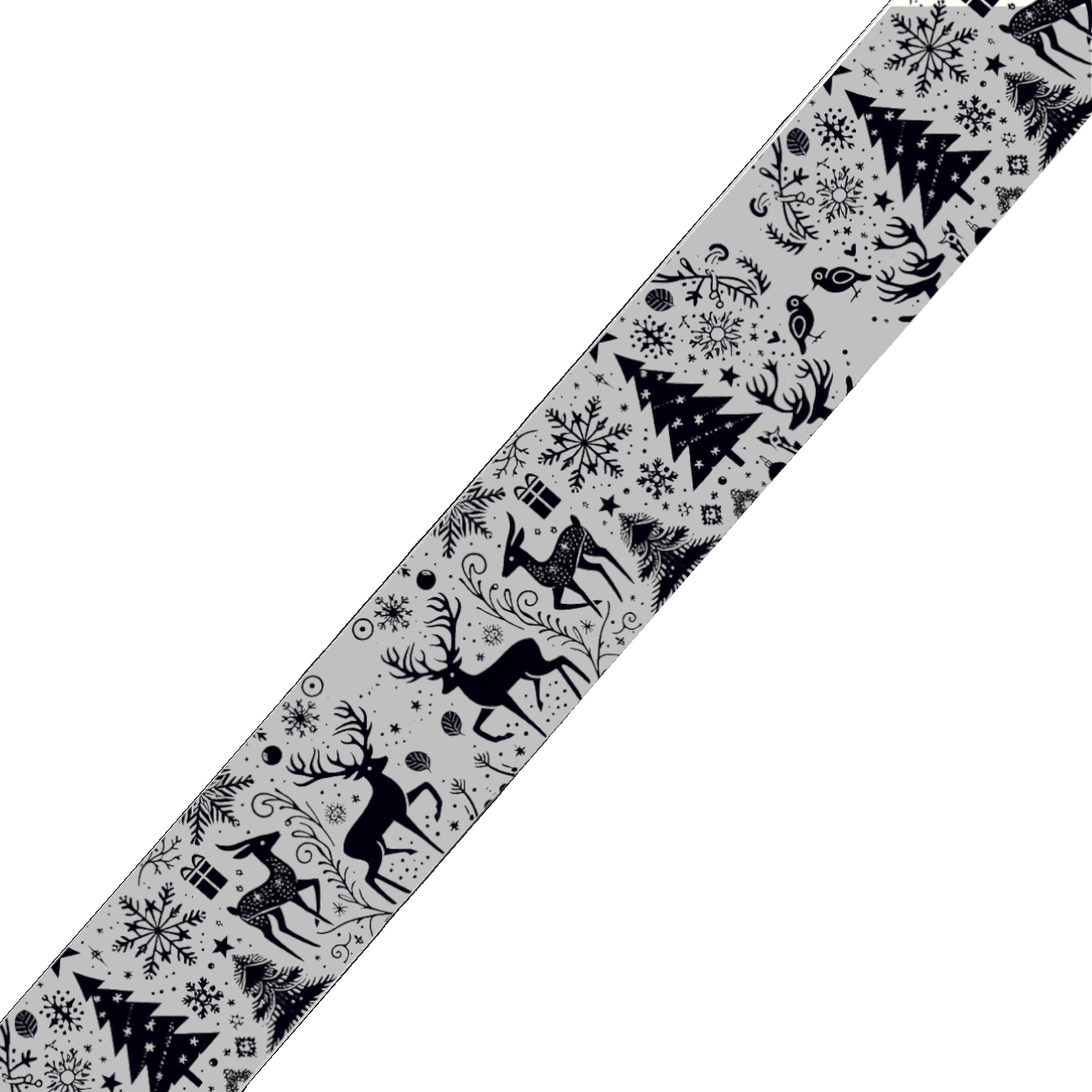 Collier pour chien en BioThane® imprimé – Collection Noël– 38mm