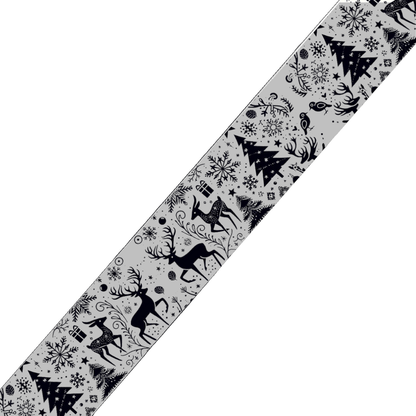 Collier pour chien en BioThane® imprimé – Collection Noël– 38mm