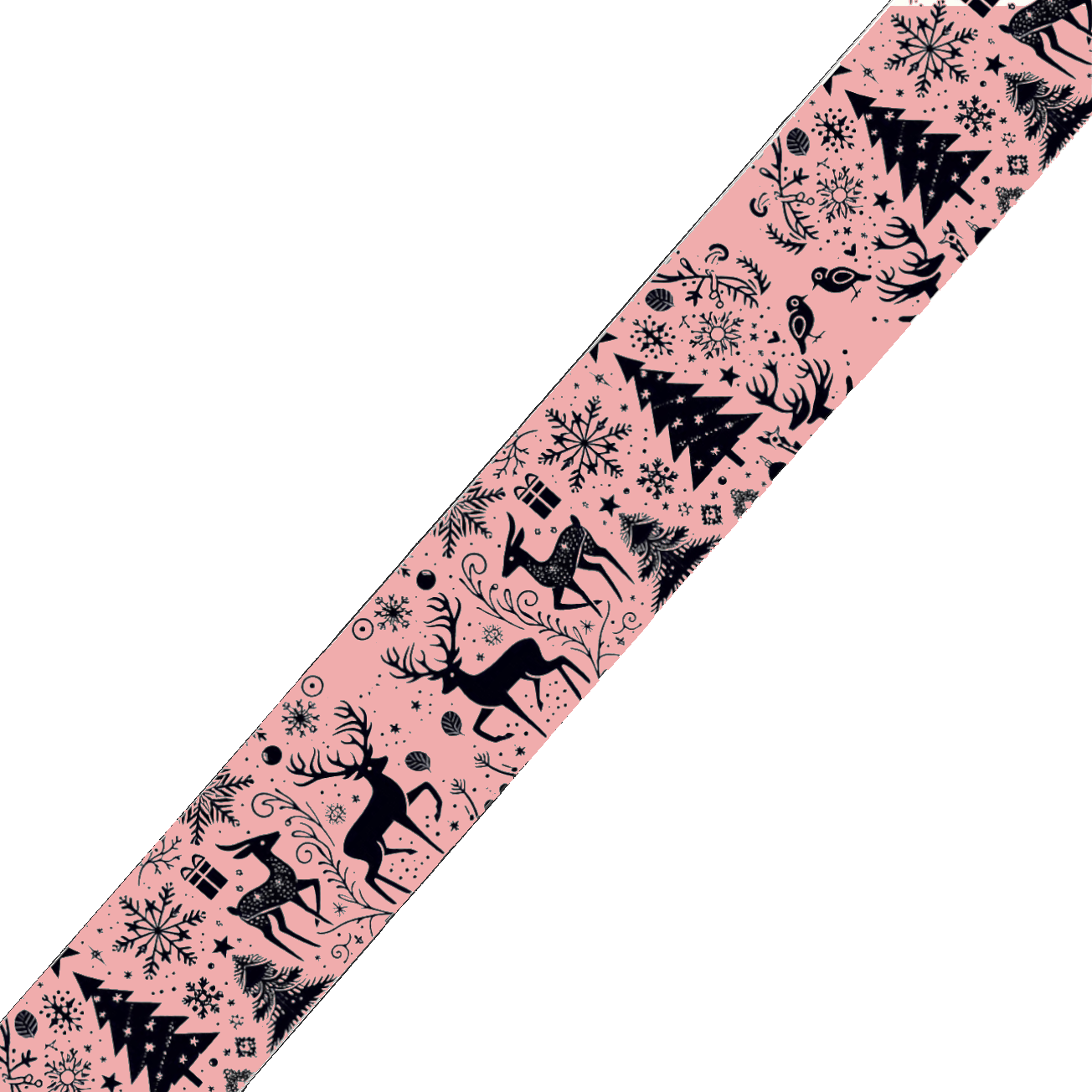 Collier pour chien en BioThane® imprimé – Collection Noël– 38mm