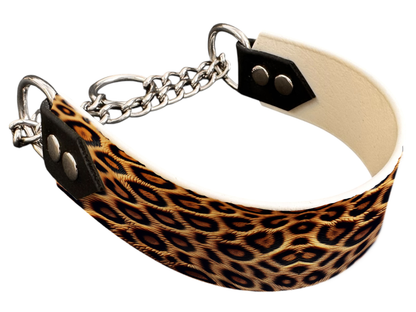 Martingale pour chien en BioThane® imprimé – Collection fourrures et pelages – 38mm