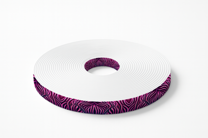 BioThane® imprimé Zèbre Rose – au mètre
