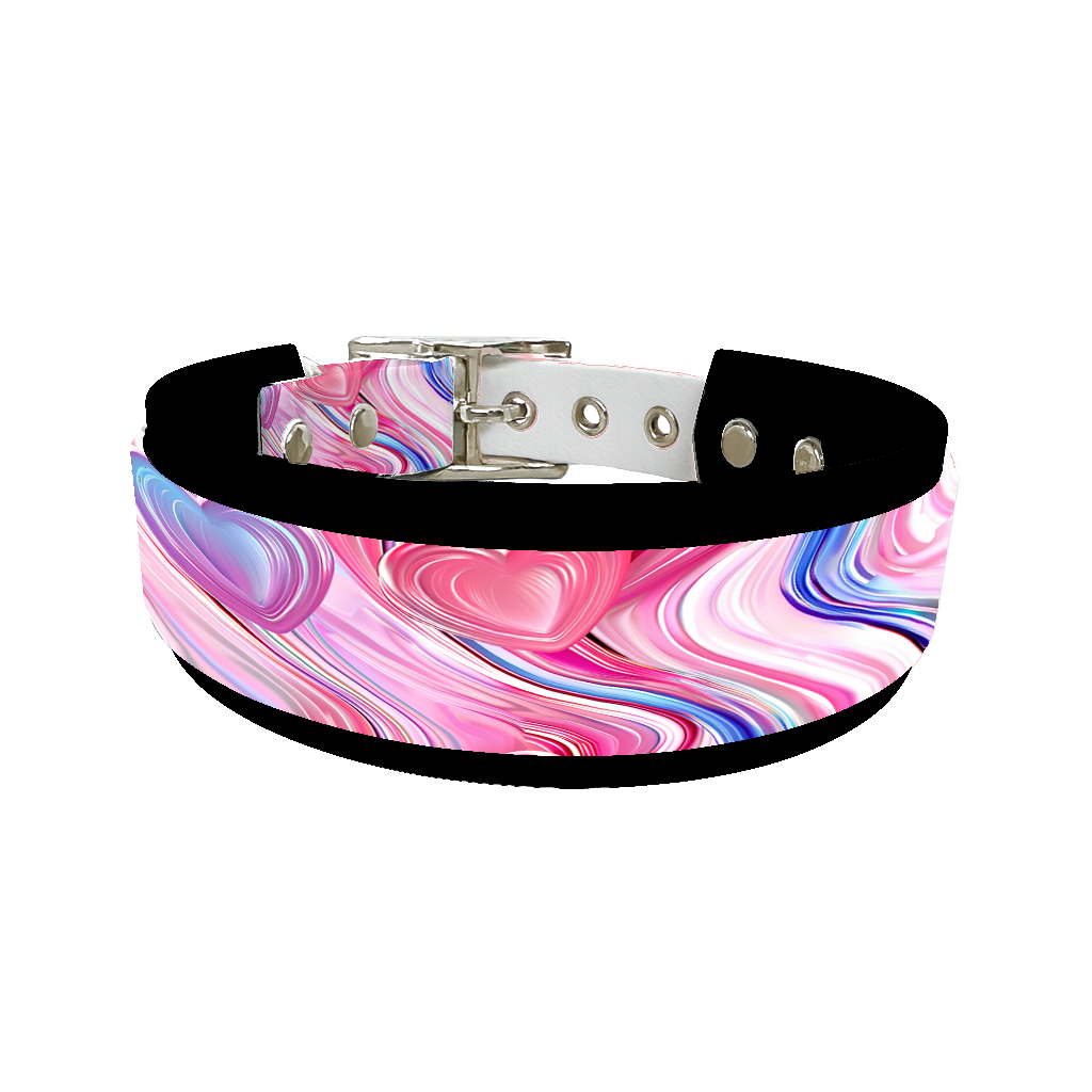 Colliers doubles pour chien – Collection Saint-Valentin (25 mm / 38 mm)