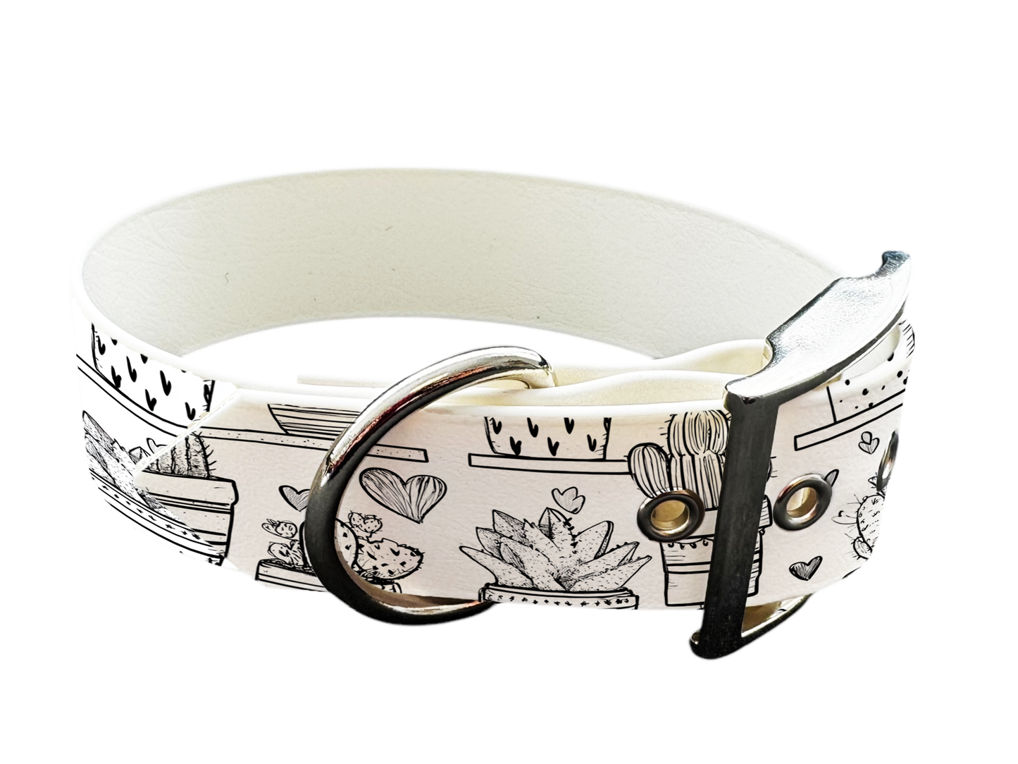 Collier pour chien en BioThane® imprimé – Collection Saint Valentin– 25mm