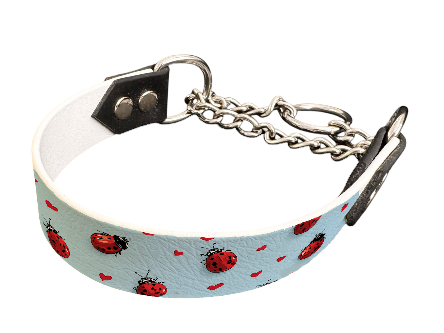 Martingales pour chien – Saint Valentin (25 mm)