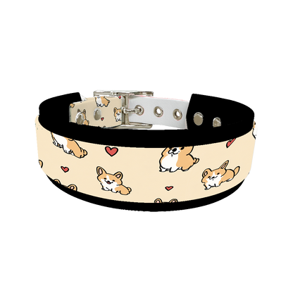 Colliers doubles pour chien – Collection Saint-Valentin (25 mm / 38 mm)
