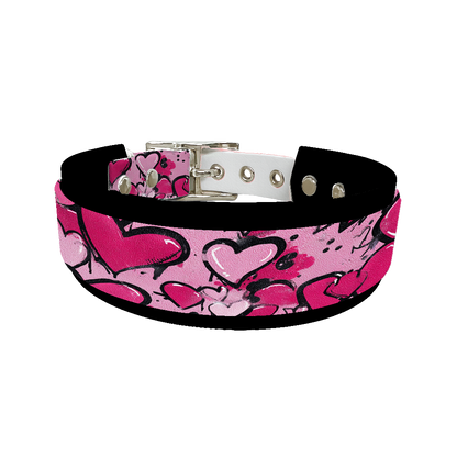 Colliers doubles pour chien – Collection Saint-Valentin (25 mm / 38 mm)