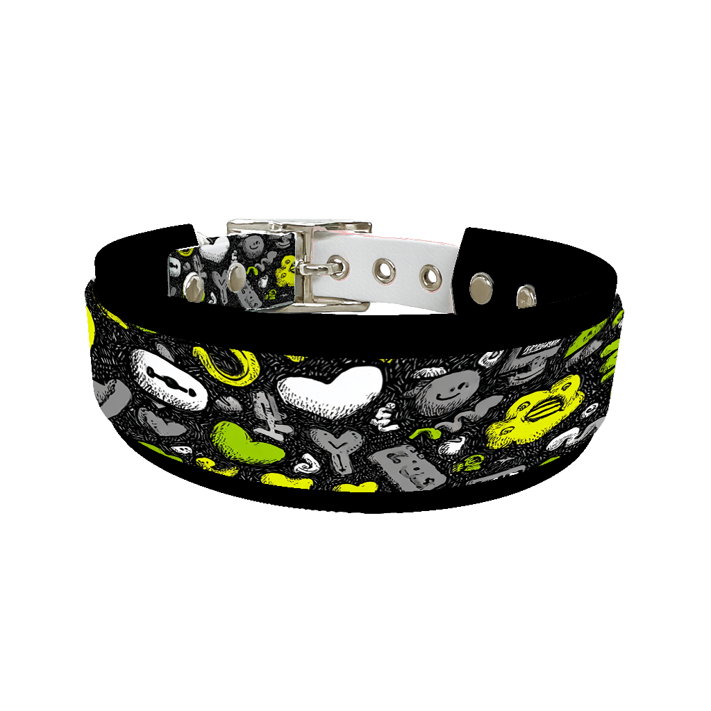 Colliers doubles pour chien – Collection Saint-Valentin (25 mm / 38 mm)