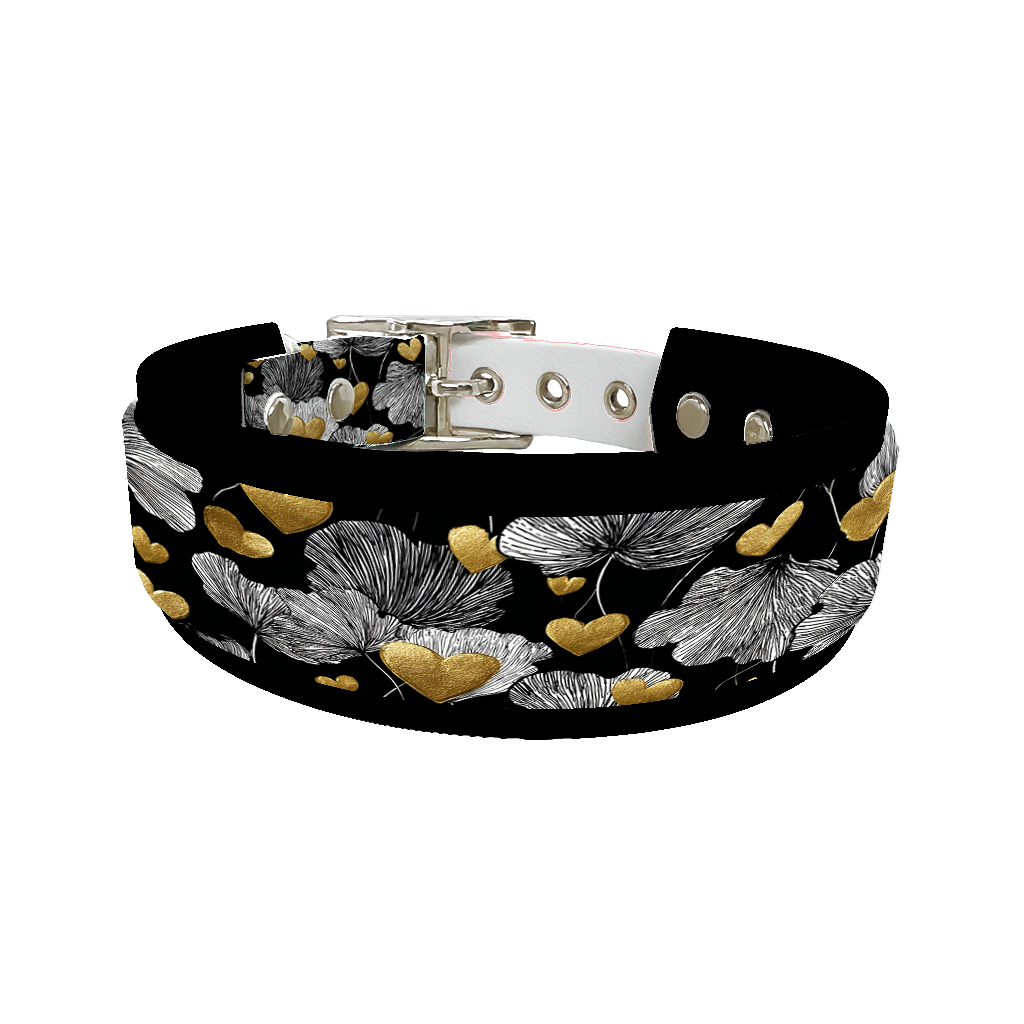 Colliers doubles pour chien – Collection Saint-Valentin (25 mm / 38 mm)