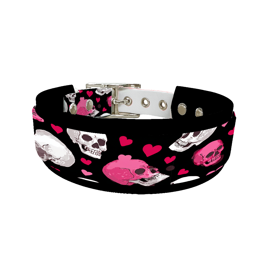 Colliers doubles pour chien – Collection Saint-Valentin (25 mm / 38 mm)