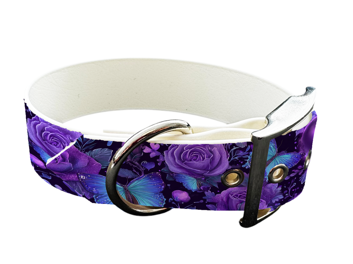 Collier pour chien en BioThane® imprimé – Collection Saint Valentin– 25mm