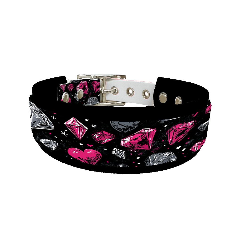 Colliers doubles pour chien – Collection Saint-Valentin (25 mm / 38 mm)