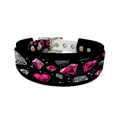 Colliers doubles pour chien – Collection Saint-Valentin (25 mm / 38 mm)