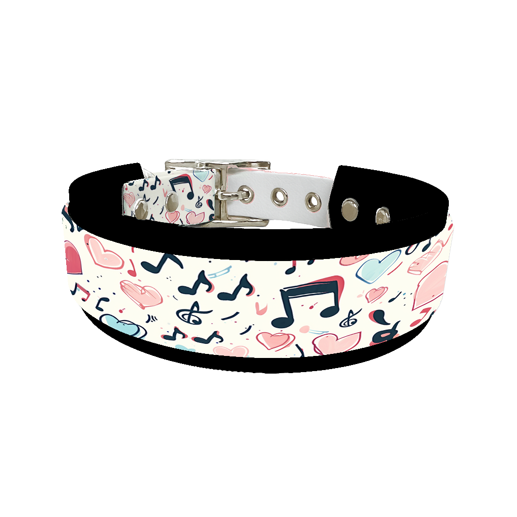 Colliers doubles pour chien – Collection Saint-Valentin (25 mm / 38 mm)