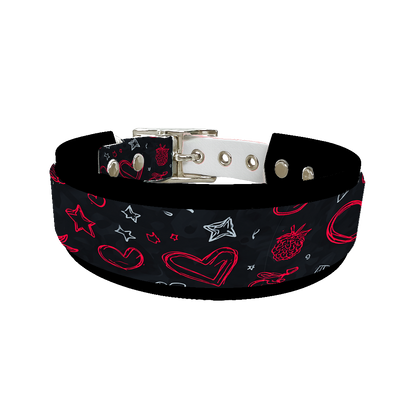 Colliers doubles pour chien – Collection Saint-Valentin (25 mm / 38 mm)