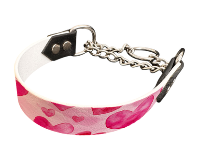 Martingales pour chien – Saint Valentin (25 mm)