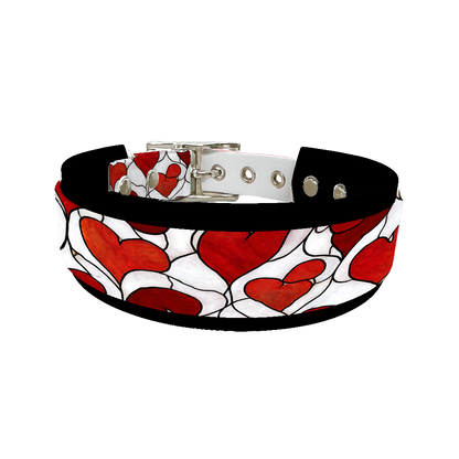 Colliers doubles pour chien – Collection Saint-Valentin (25 mm / 38 mm)