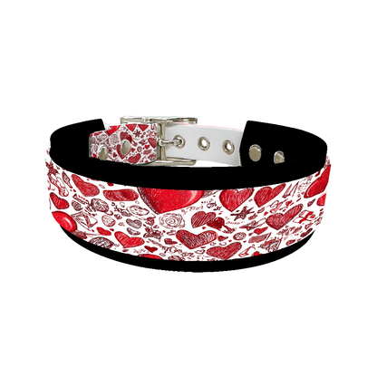 Colliers doubles pour chien – Collection Saint-Valentin (25 mm / 38 mm)
